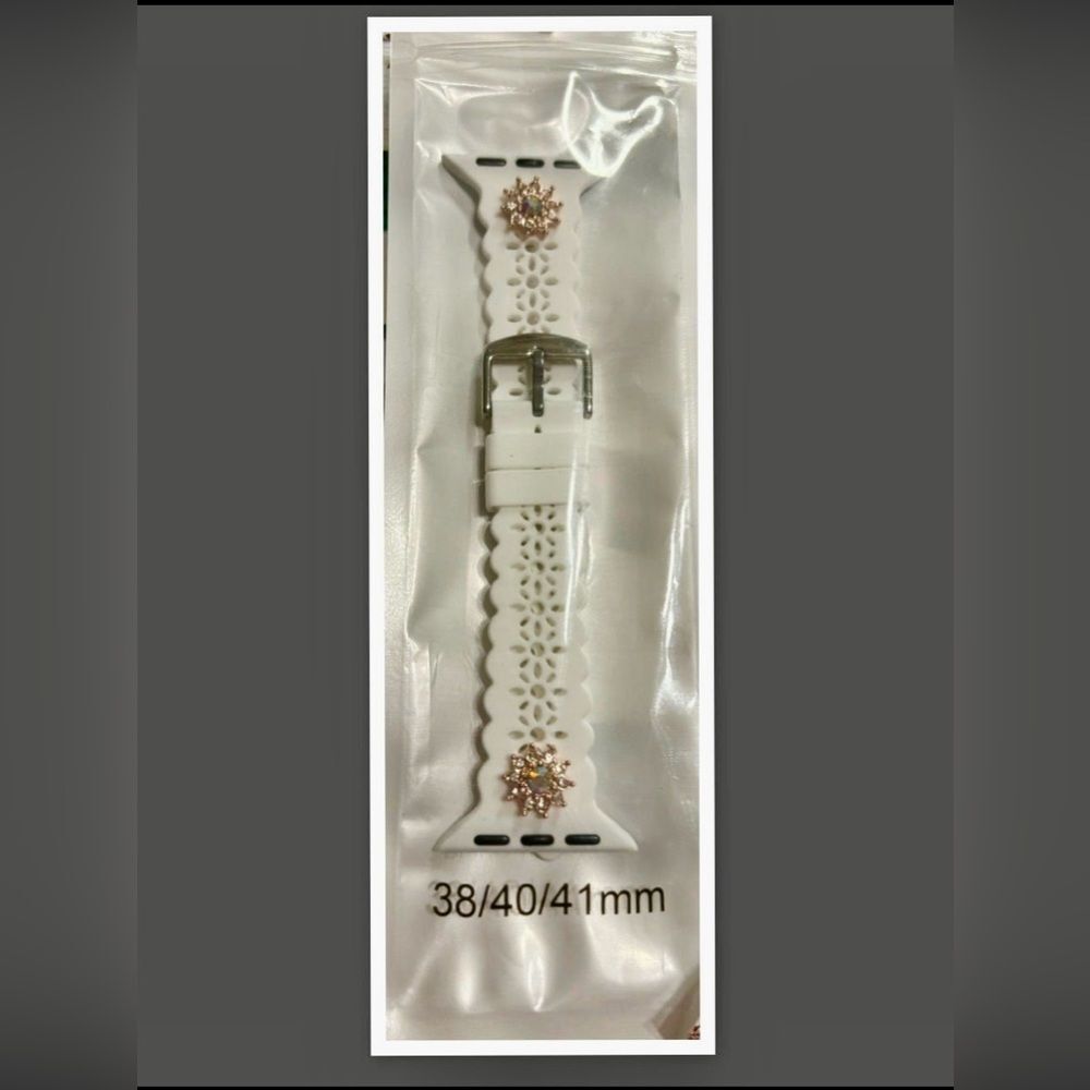 Lace Silicone Bands Compatible with Apple Watch